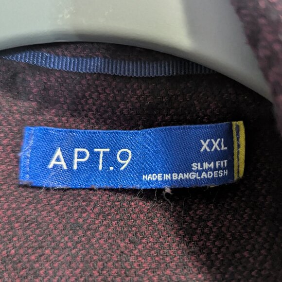 Purple Button Up - Picture 2 of 3